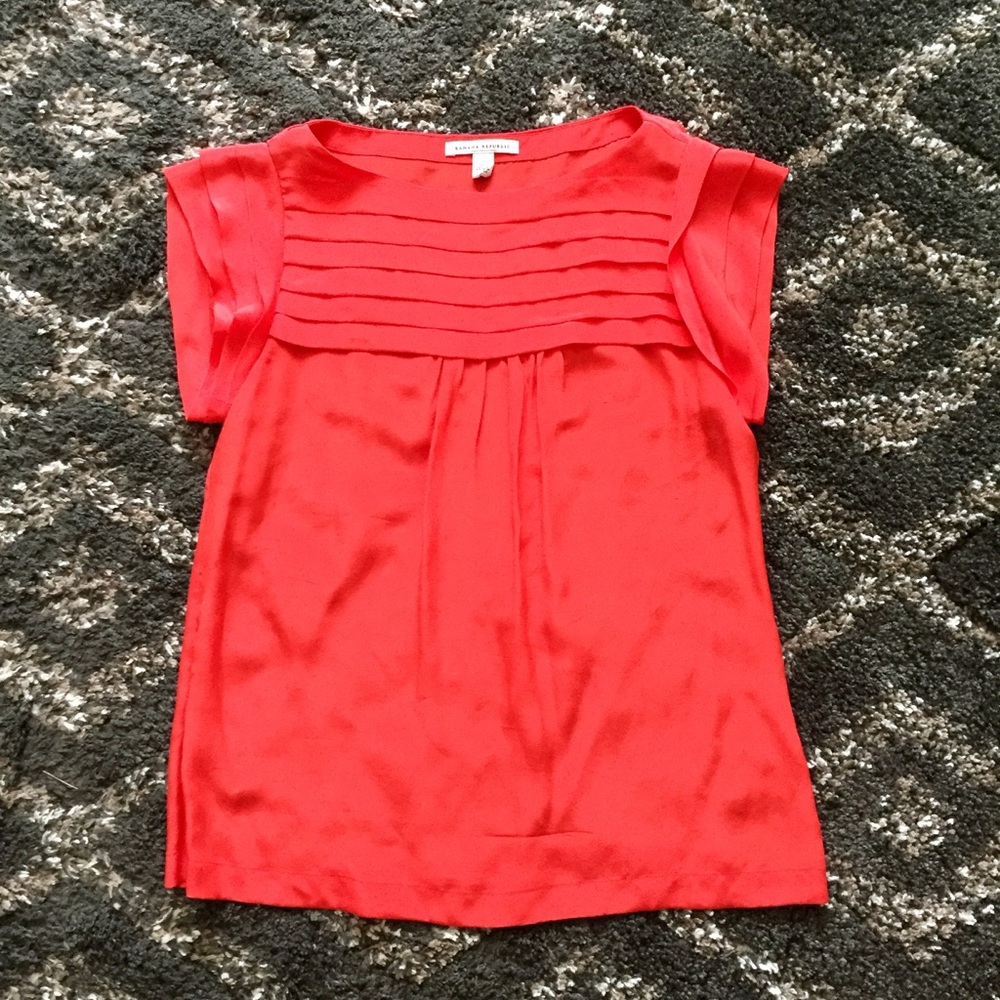 Banana Republic silk top